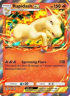 Rapidash ex (Mega Rising #031)