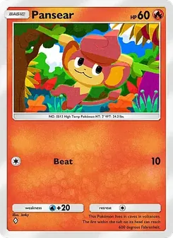 Pansear (Mega Rising #037)