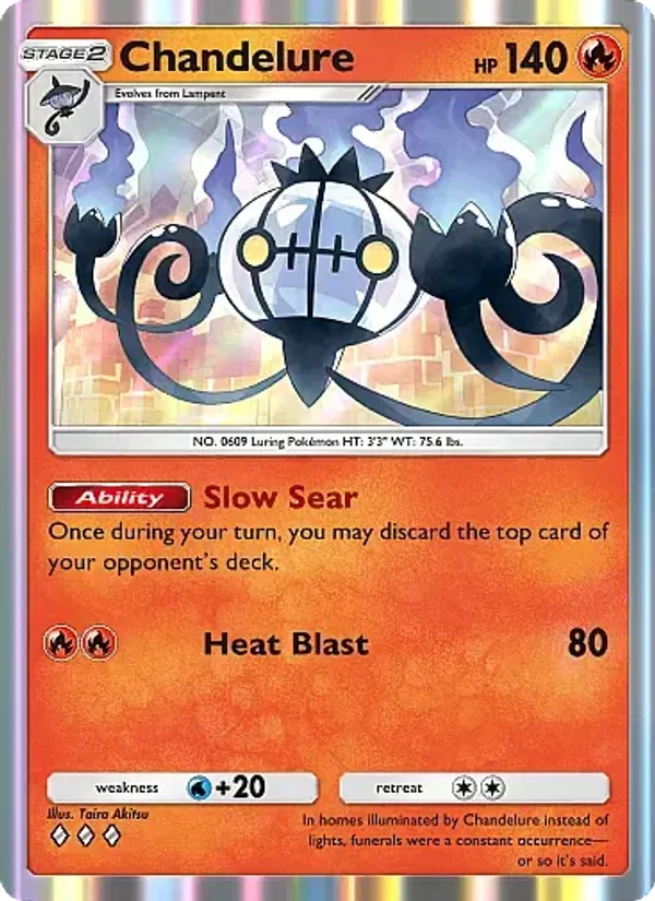 Chandelure — Mega Rising #043 (Pokémon TCG card)