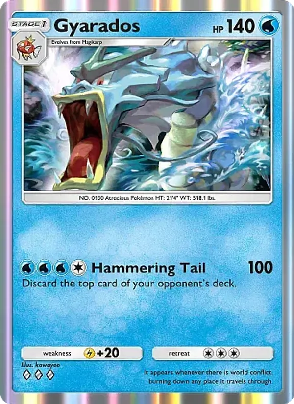 Gyarados — Mega Rising #051 (Pokémon TCG card)