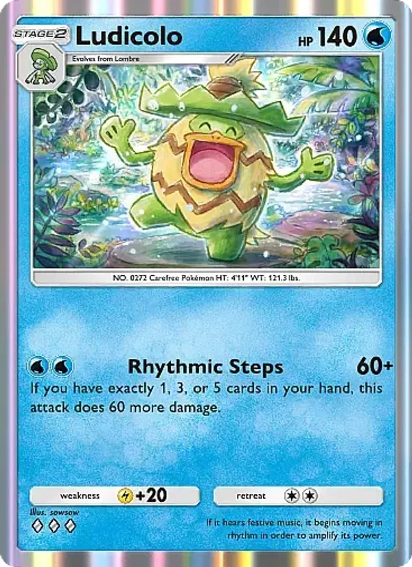 Ludicolo — Mega Rising #055 (Pokémon TCG card)