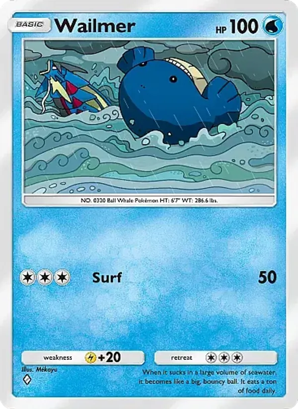 Wailmer — Mega Rising #056 (Pokémon TCG card)