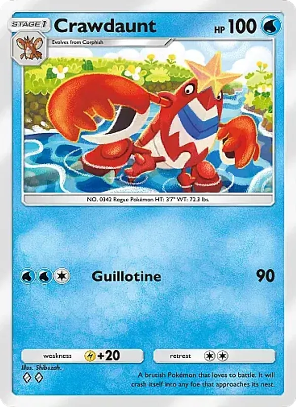 Crawdaunt — Mega Rising #059 (Pokémon TCG card)