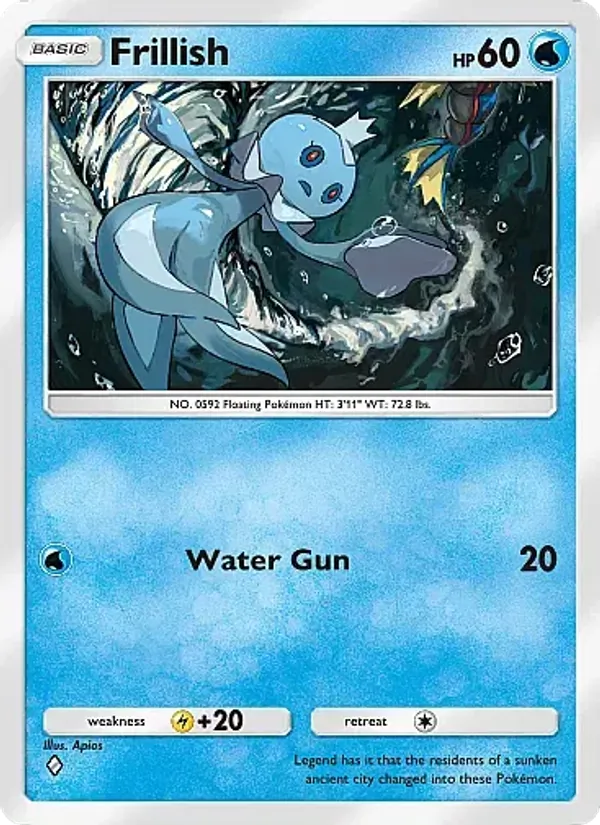 Frillish — Mega Rising #068 (Pokémon TCG card)