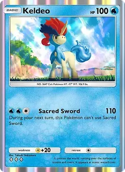 Keldeo (Mega Rising #070)