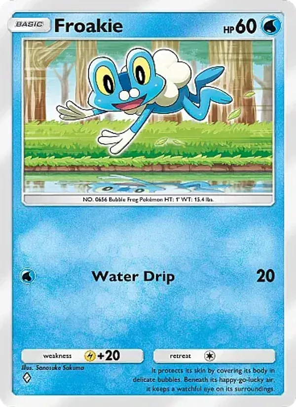 Froakie — Mega Rising #071 (Pokémon TCG card)