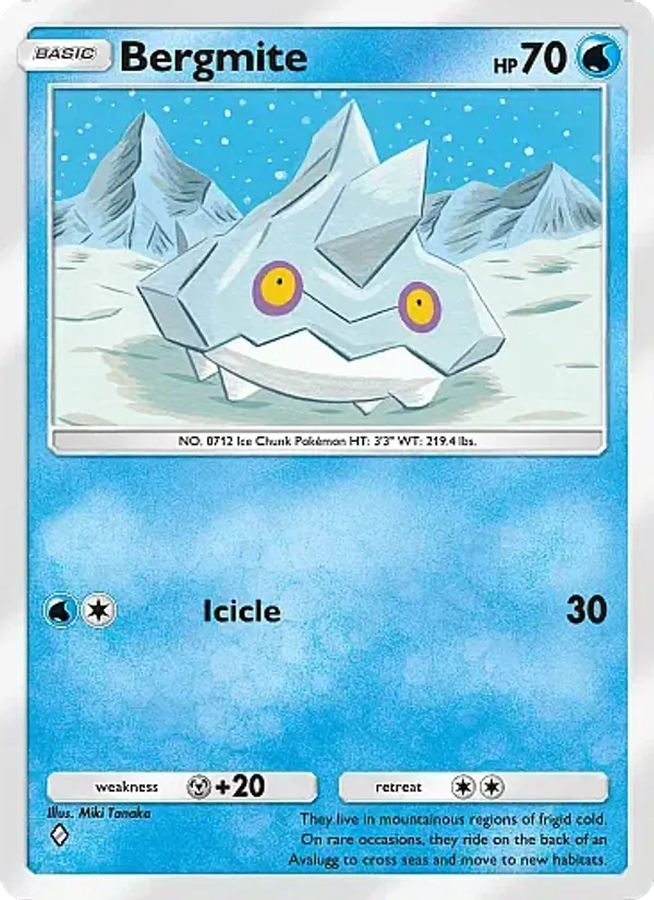 Bergmite — Mega Rising #074 (Pokémon TCG card)