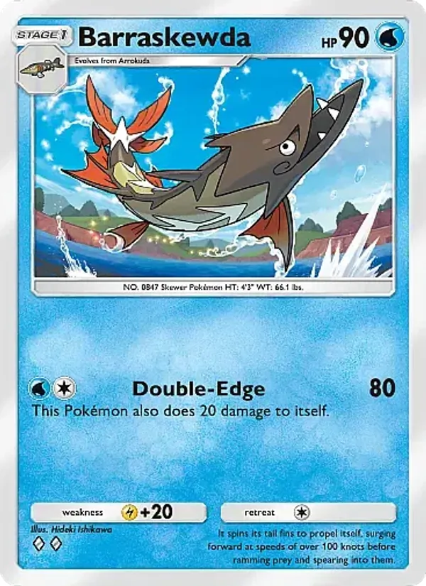 Barraskewda — Mega Rising #079 (Pokémon TCG card)