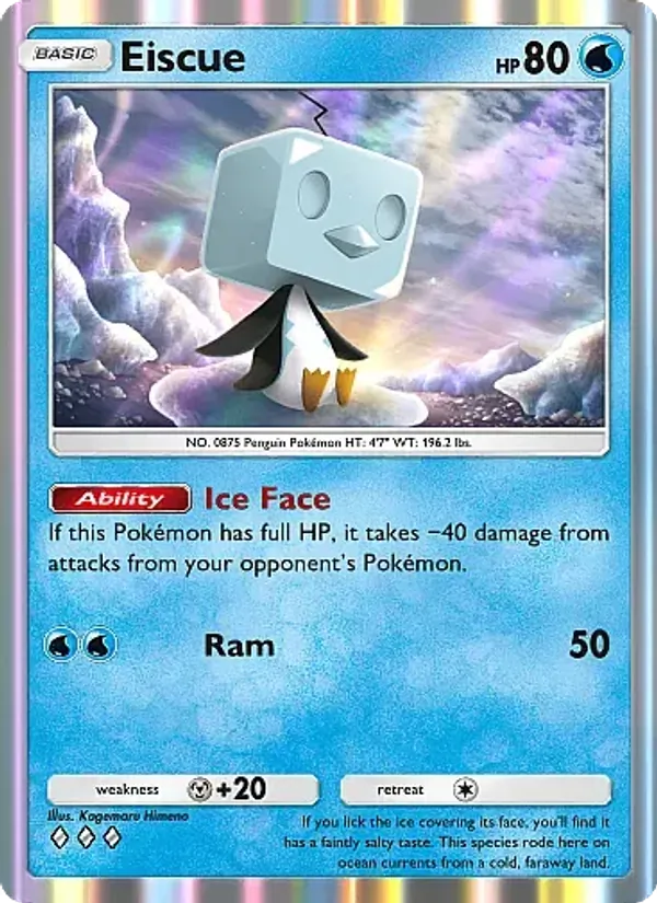 Eiscue — Mega Rising #080 (Pokémon TCG card)