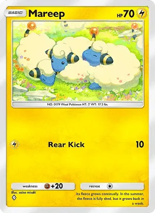 Mareep — Mega Rising #082 (Pokémon TCG card)