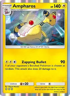 Ampharos (Mega Rising #084)