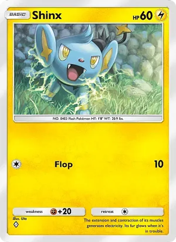 Shinx — Mega Rising #086 (Pokémon TCG card)
