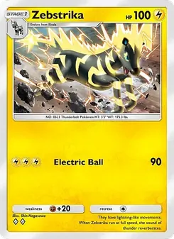 Zebstrika (Mega Rising #091)