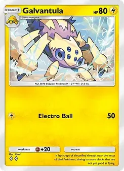 Galvantula (Mega Rising #093)