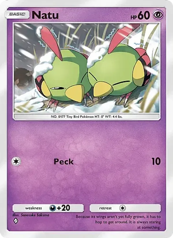 Natu — Mega Rising #097 (Pokémon TCG card)