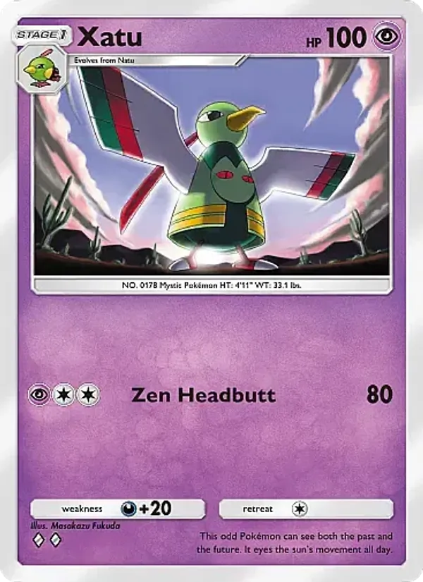 Xatu — Mega Rising #098 (Pokémon TCG card)