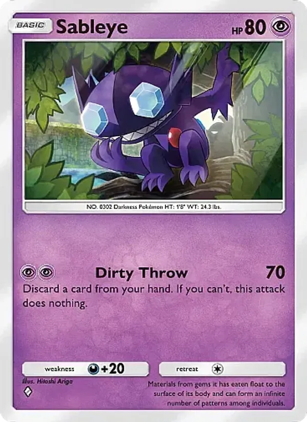 Sableye — Mega Rising #101 (Pokémon TCG card)