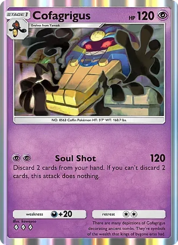 Cofagrigus — Mega Rising #111 (Pokémon TCG card)