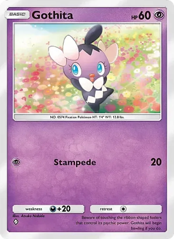 Gothita — Mega Rising #112 (Pokémon TCG card)