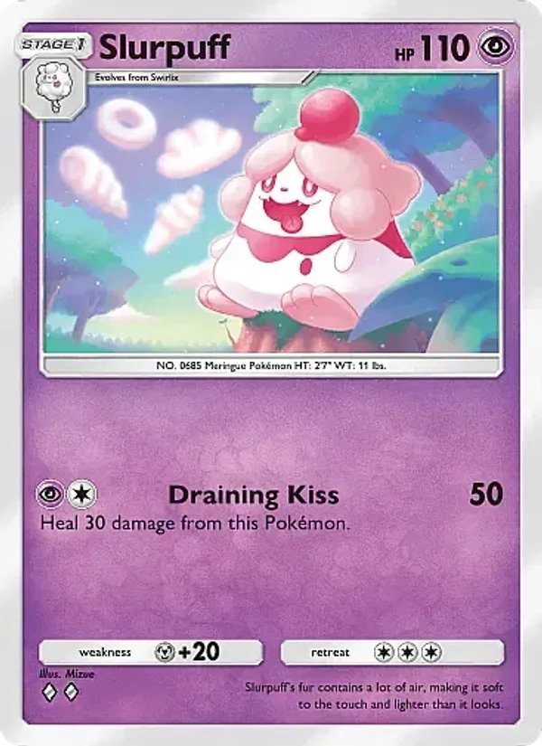 Slurpuff — Mega Rising #118 (Pokémon TCG card)