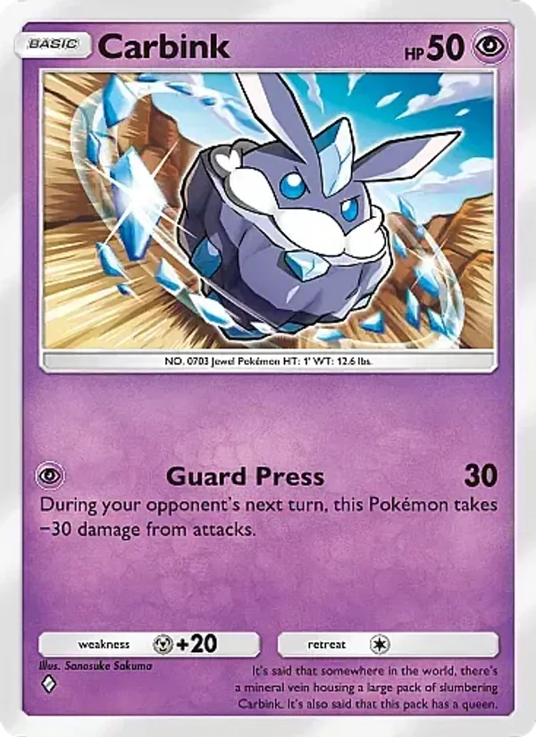 Carbink — Mega Rising #119 (Pokémon TCG card)