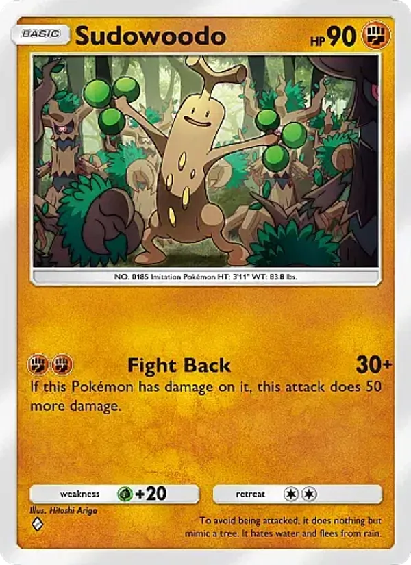 Sudowoodo — Mega Rising #125 (Pokémon TCG card)