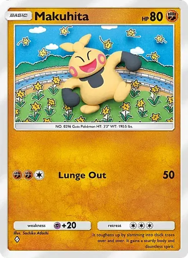 Makuhita — Mega Rising #126 (Pokémon TCG card)