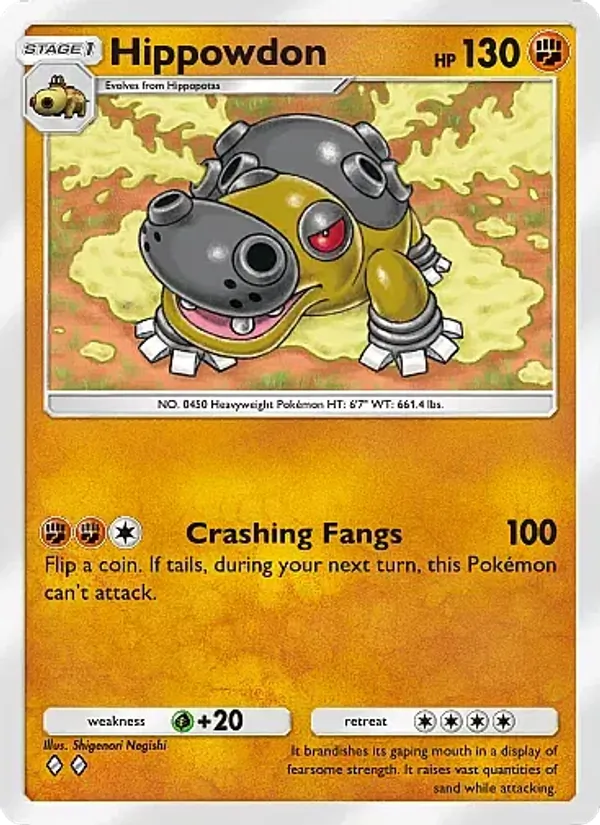 Hippowdon — Mega Rising #129 (Pokémon TCG card)