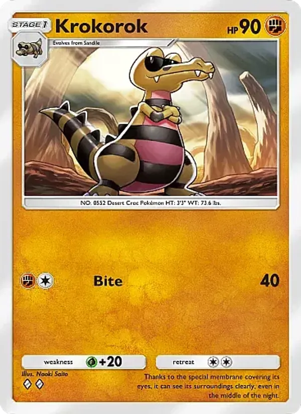 Krokorok — Mega Rising #131 (Pokémon TCG card)