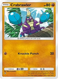 Crabrawler (Mega Rising #139)