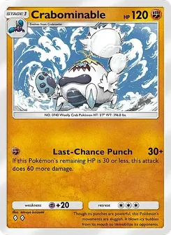 Crabominable (Mega Rising #140)