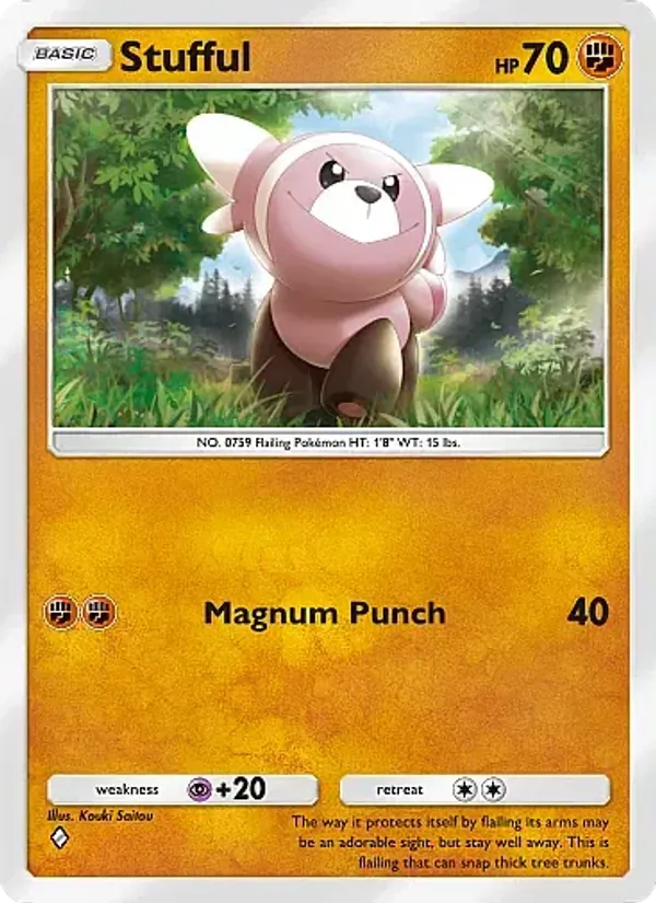 Stufful — Mega Rising #141 (Pokémon TCG card)