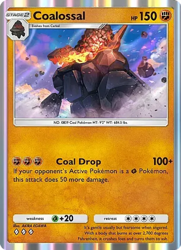 Coalossal — Mega Rising #147 (Pokémon TCG card)