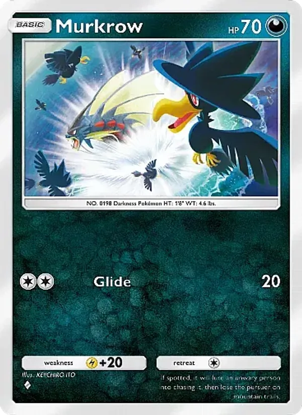Murkrow — Mega Rising #148 (Pokémon TCG card)