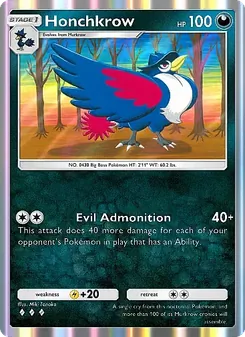 Honchkrow (Mega Rising #149)