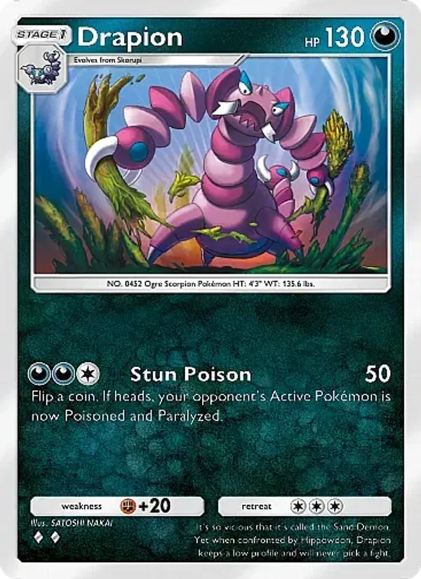 Drapion — Mega Rising #153 (Pokémon TCG card)