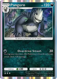Pangoro (Mega Rising #158)