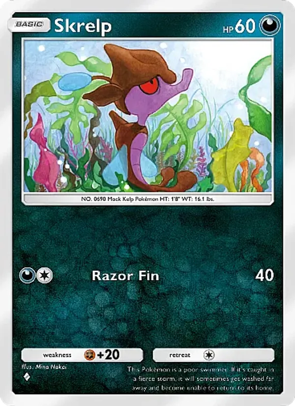 Skrelp — Mega Rising #159 (Pokémon TCG card)