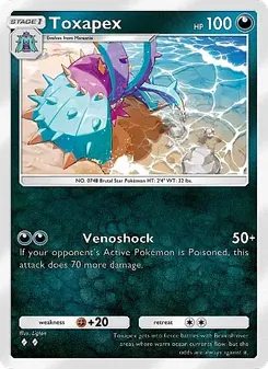 Toxapex (Mega Rising #162)