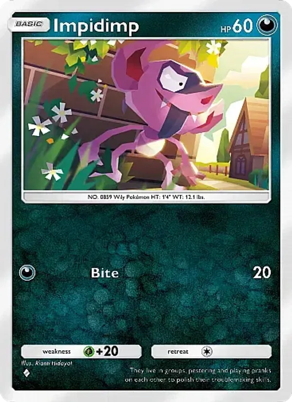 Impidimp — Mega Rising #163 (Pokémon TCG card)