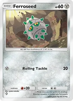 Ferroseed (Mega Rising #166)