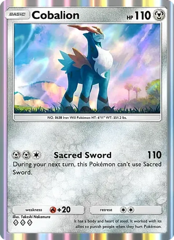 Cobalion — Mega Rising #169 (Pokémon TCG card)
