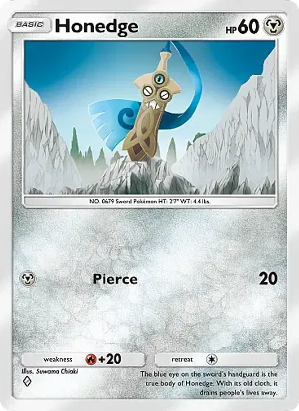 Honedge — Mega Rising #170 (Pokémon TCG card)