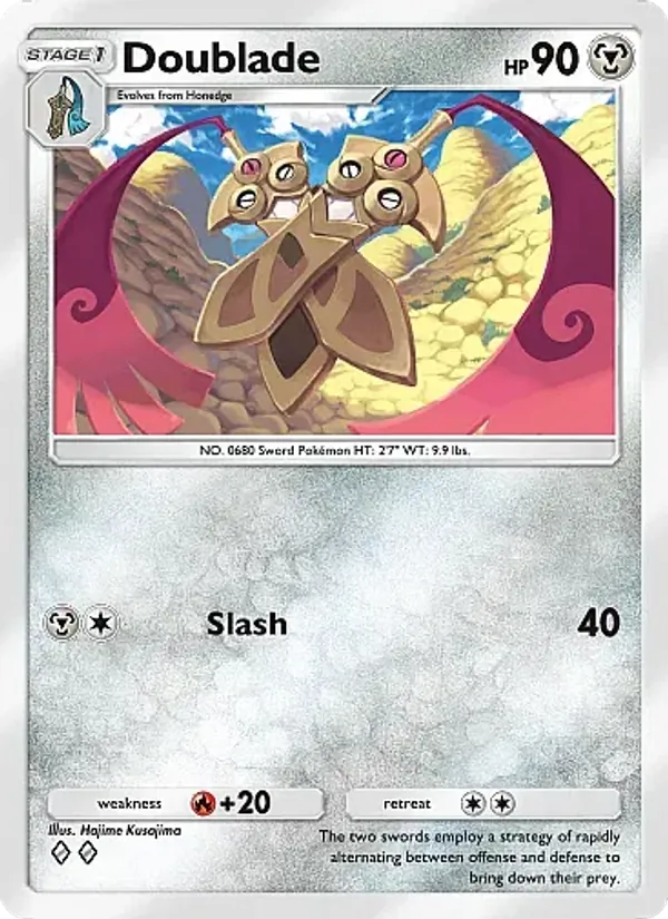 Doublade — Mega Rising #171 (Pokémon TCG card)