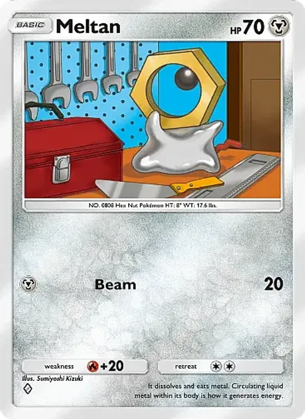 Meltan — Mega Rising #173 (Pokémon TCG card)