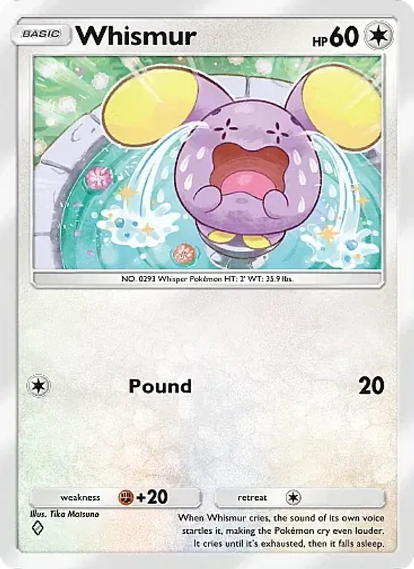 Whismur — Mega Rising #190 (Pokémon TCG card)