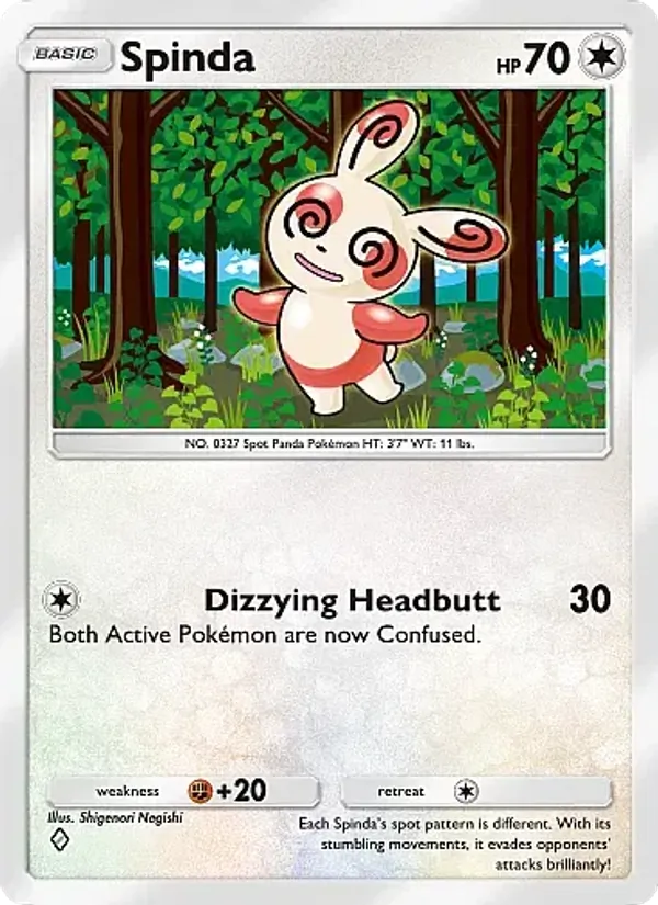 Spinda — Mega Rising #195 (Pokémon TCG card)