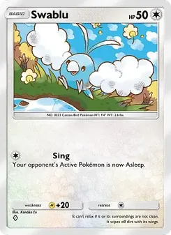 Swablu (Mega Rising #196)