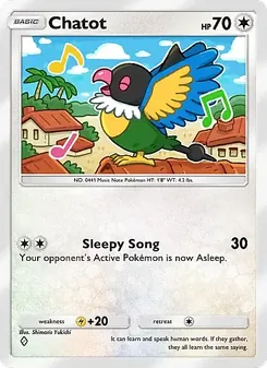 Chatot (Mega Rising #198)