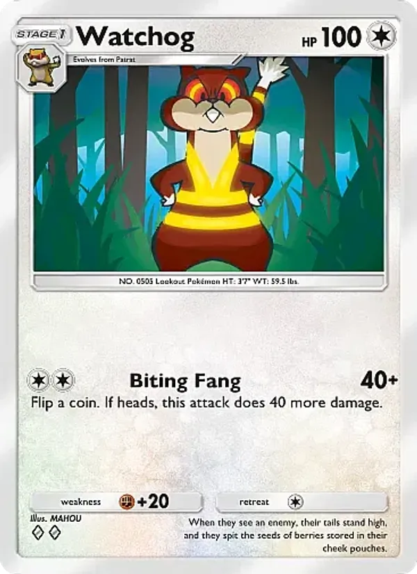 Watchog — Mega Rising #200 (Pokémon TCG card)